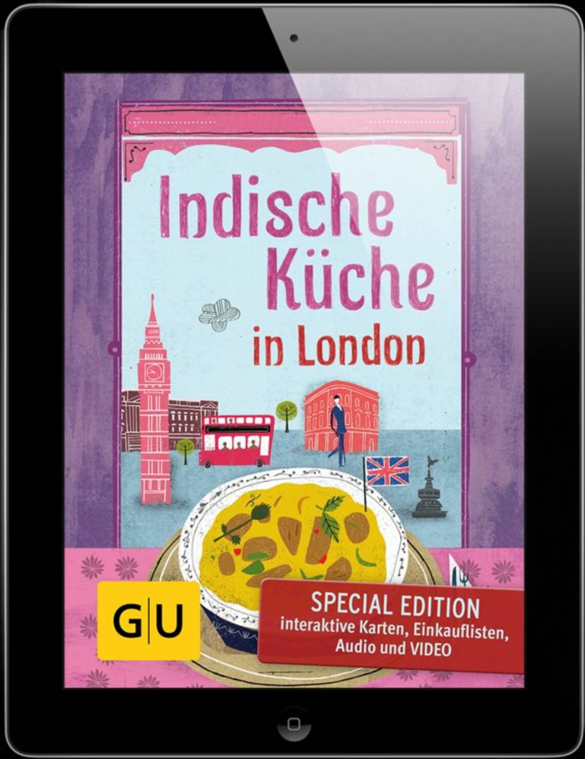 Indische Küche in London von Gabriele Gugetzer