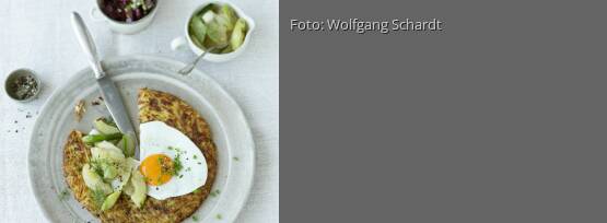 Rezeptbild für "Rösti mit Dillgurken"