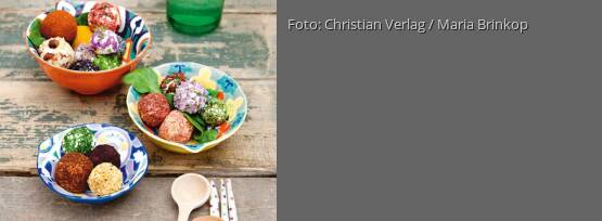 Rezeptbild für "Bunte Macadamiakugeln"