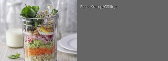 Rezeptbild für "Brunnenkresse-Rohkost mit Zartweizen"