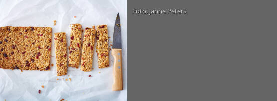 Rezeptbild für "Amarant-Müsliriegel"