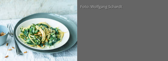 Rezeptbild für "Spaghetti con spinaci e gorgonzola"