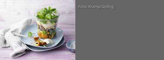 Rezeptbild für "Pfifferlingsalat mit Maronen"