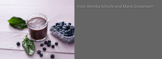 Rezeptbild für "Heidelbeer-Spinat-Smoothie"