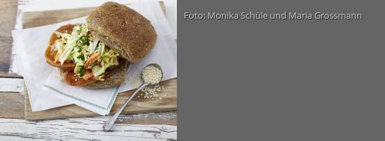 Rezeptbild für "Chinakohl-Sandwich mit Scamorza"