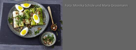 Rezeptbild für "Lauch mit Nuss-Vinaigrette"