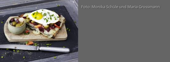 Rezeptbild für "Raclette-Schnitten"