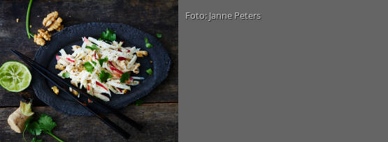 Rezeptbild für "Asia-Waldorfsalat mit Kokosdressing"