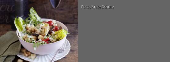 Rezeptbild für "Blattsalat mit Seidentofu-Dressing"