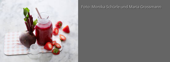 Rezeptbild für "Rote-Bete-Erdbeer-Smoothie"