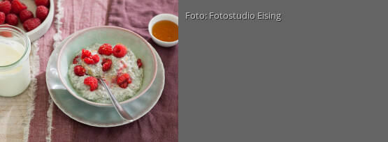 Rezeptbild für "Overnight-Chia mit Himbeeren"