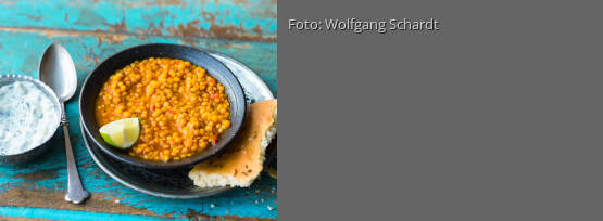 Rezeptbild für "Rote-Linsen-Dal mit Tomate"