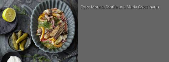 Rezeptbild für "Lupinenfilet Stroganoff"