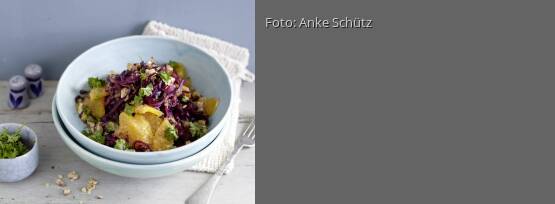 Rezeptbild für "Rotkohl-Orangen-Salat"