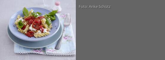 Rezeptbild für "Pasta mit Ziegenkäse"
