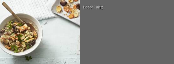 Rezeptbild für "Quinoa-Salat mit Ofengemüse"