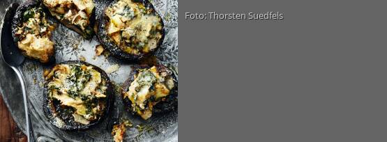 Rezeptbild für "Gefüllte Portobello-Pilze"