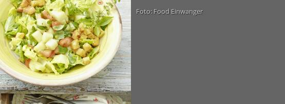 Rezeptbild für "Sommersalat mit Tomate und Melone"