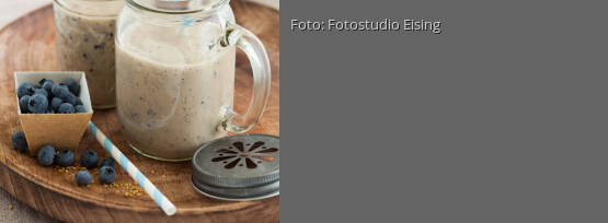 Rezeptbild für "Heidelbeer-Mandel-Smoothie"