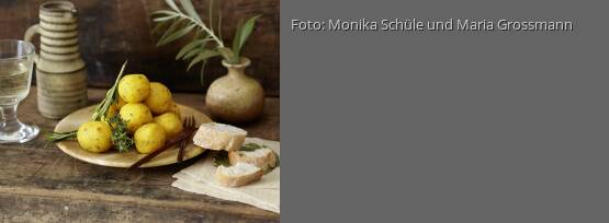 Rezeptbild für "Polentabällchen-Fondue"