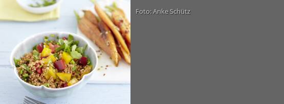 Rezeptbild für "Bulgursalat mit scharfen Möhren"