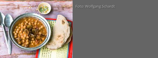 Rezeptbild für "Kichererbsen in Tamarindensauce"