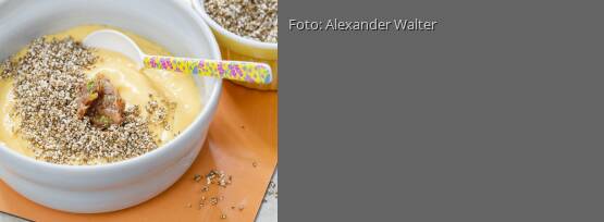Rezeptbild für "Mango-Kokos-Mus mit Amaranth"