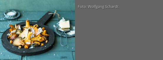 Rezeptbild für "Gebratene Pilze mit Manchego"
