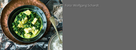 Rezeptbild für "Paneer mit Spinat"