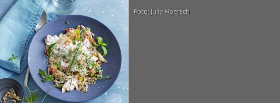 Rezeptbild für "Pikantes Gemüsemüsli mit Getreidekeimlingen"