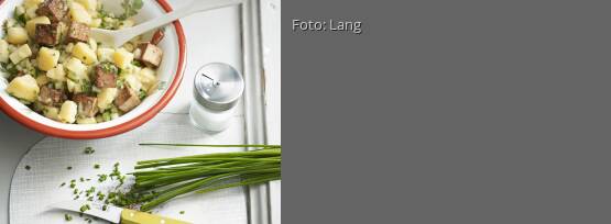 Rezeptbild für "Kartoffelsalat mit Tofu"