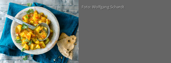 Rezeptbild für "Kartoffeln in würziger Sauce"
