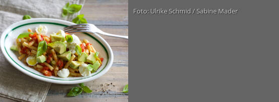 Rezeptbild für "Avocado-Tomaten-Makkaroni"