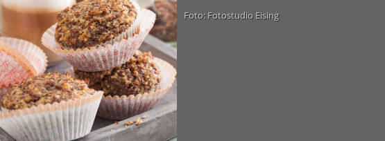 Rezeptbild für "Leinsamen-Mandel-Muffins"
