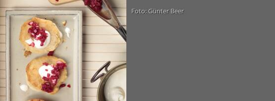 Rezeptbild für "Blini mit Rote-Bete-Kaviar"