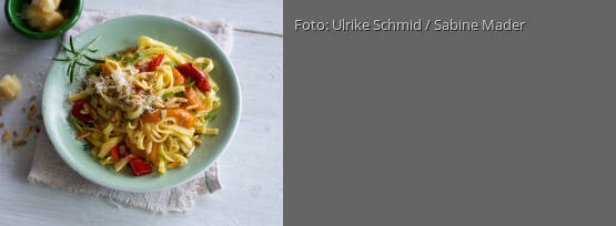 Rezeptbild für "Paprika-Vitalkerne-Pasta"