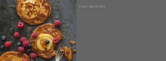Rezeptbild für "Süßkartoffel-Pancakes mit Äpfeln"