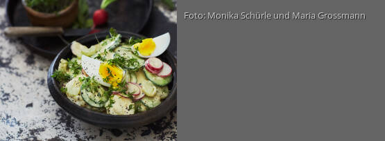 Rezeptbild für "Kartoffelsalat mit Eiern und Joghurt-Mayonnaise"