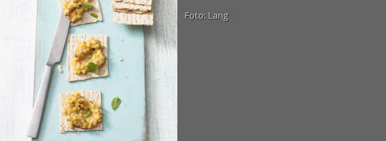 Rezeptbild für "Minziger Mais-Linsen-Aufstrich"