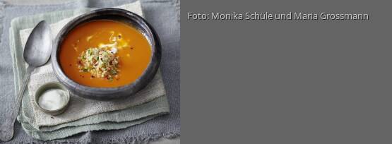 Rezeptbild für "Paprikasuppe mit Bulgur-Gremolata"