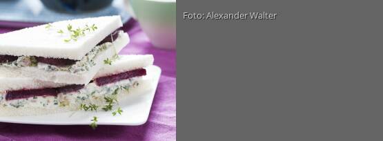 Rezeptbild für "Rote-Bete-Tramezzini"