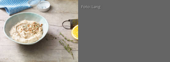 Rezeptbild für "Mandel-Bohnen-Paste mit Orange"