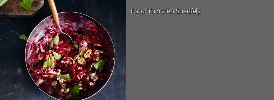 Rezeptbild für "Rohkostbarkeit aus Roter Bete"