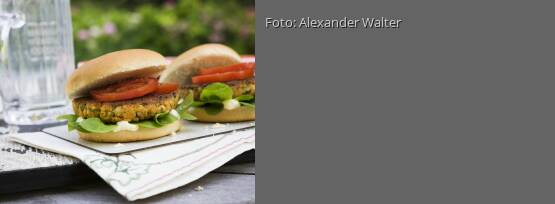 Rezeptbild für "Veggie-Burger"