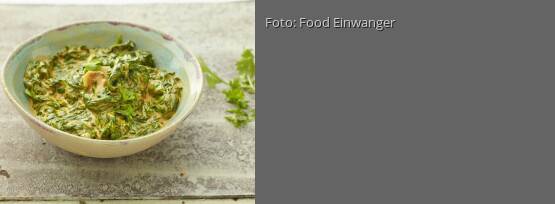 Rezeptbild für "Cremespinat orientalisch"