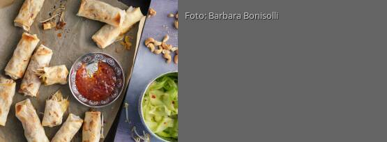 Rezeptbild für "Mini-Frühlingsrollen-Strudel"
