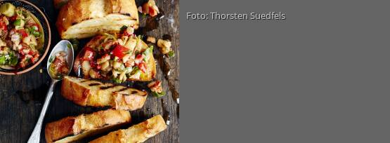 Rezeptbild für "Auberginensalat aus dem Ofen"