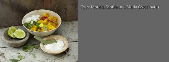 Rezeptbild für "Kürbis-Kartoffel-Curry mit Tofu"