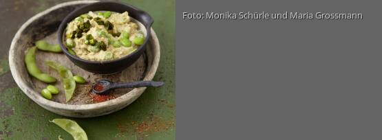 Rezeptbild für "Edamame-Bohnen-Hummus mit Ingwer"