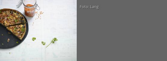 Rezeptbild für "Linsen-Auberginen-Quiche"